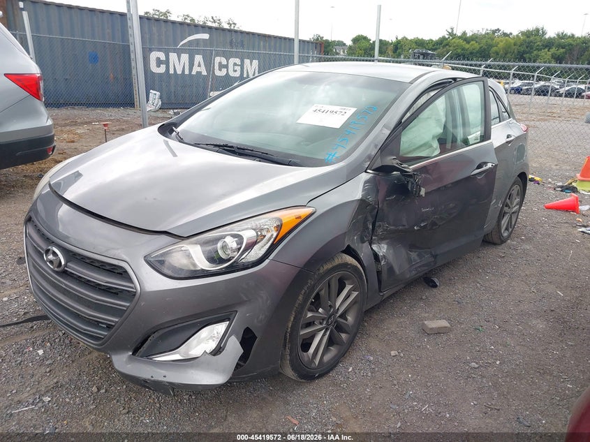 2016 Hyundai Elantra VIN KMHD35LHXGU302837 IAAI salvage auction — LEFT SIDE, Salvage (Tennessee), sold $225 on 2026-07-16 (photo 6)