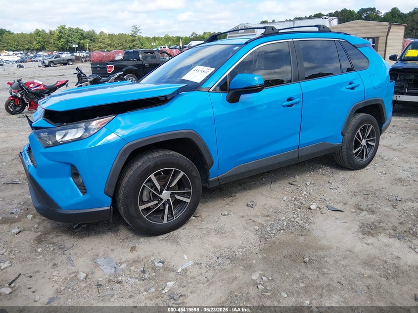 2019 Toyota Rav 4 VIN JTMK1RFV8KD019341 IAAI salvage auction — FRONT END, Salvage (Georgia), sold $5,200 on 2026-07-24 (photo 2)