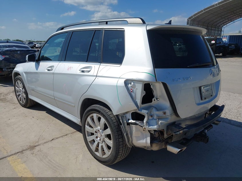 2011 Mercedes-benz Glk-class VIN WDCGG8HB5BF620710 IAAI salvage auction — REAR END, Salvage (Texas), sold $1,600 on 2026-07-13 (photo 3)