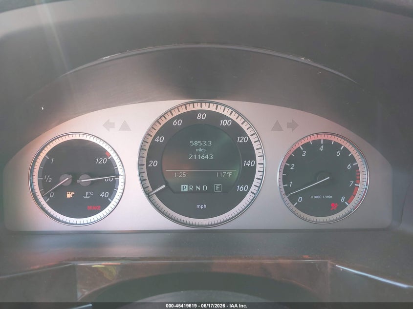 2011 Mercedes-benz Glk-class VIN WDCGG8HB5BF620710 IAAI salvage auction — REAR END, Salvage (Texas), sold $1,600 on 2026-07-13 (photo 7)