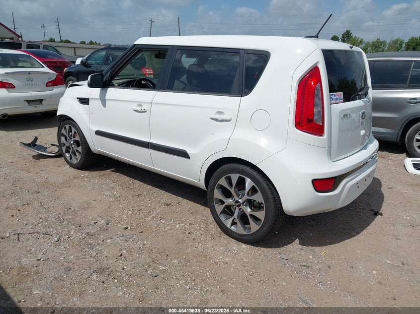 2013 Kia Soul VIN KNDJT2A62D7522829 IAAI salvage auction — FRONT END, Original (Texas), sold $775 on 2026-07-23 (photo 3)