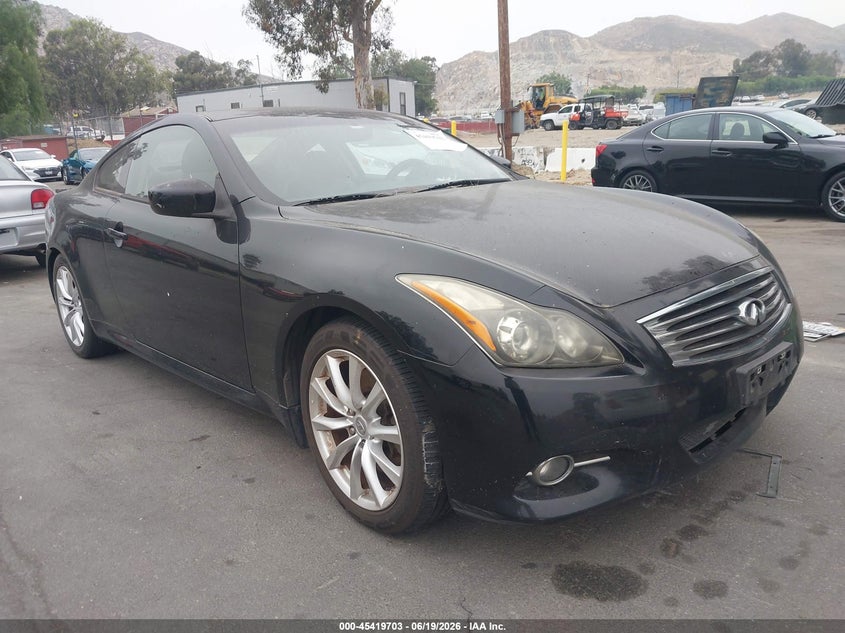 2012 Infiniti G VIN JN1CV6EK2CM420516 IAAI salvage auction — NORMAL WEAR, Salvage Title, sold $2,025 on 2026-07-14 (photo 1)