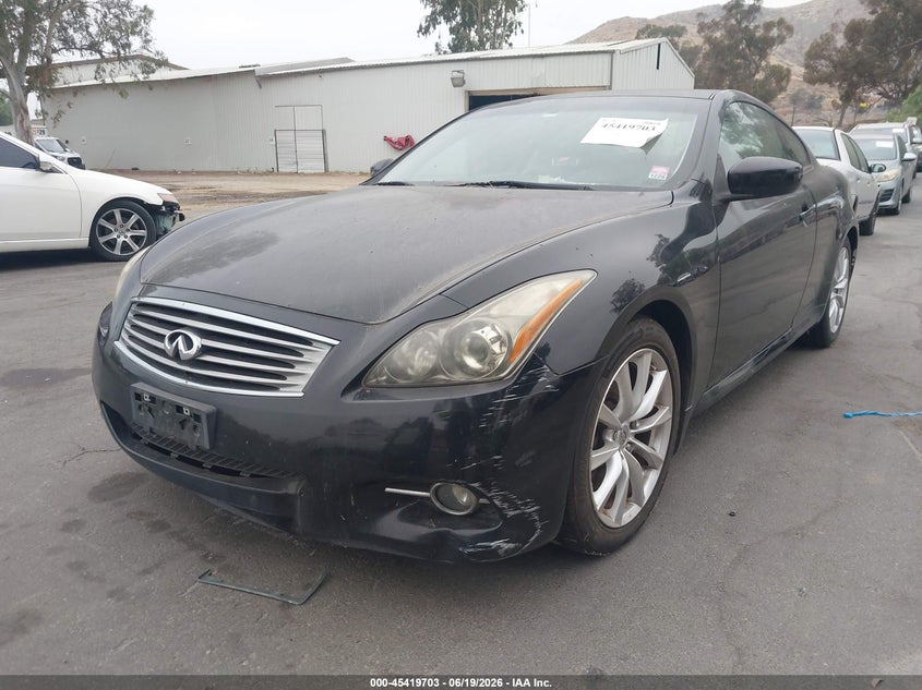 2012 Infiniti G VIN JN1CV6EK2CM420516 IAAI salvage auction — NORMAL WEAR, Salvage Title, sold $2,025 on 2026-07-14 (photo 2)