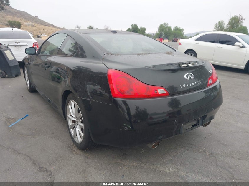 2012 Infiniti G VIN JN1CV6EK2CM420516 IAAI salvage auction — NORMAL WEAR, Salvage Title, sold $2,025 on 2026-07-14 (photo 3)