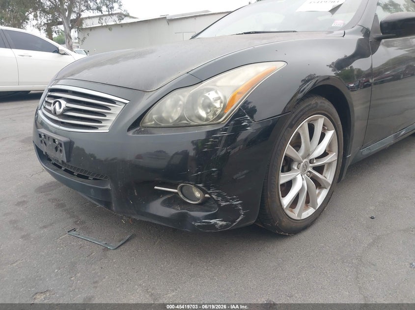 2012 Infiniti G VIN JN1CV6EK2CM420516 IAAI salvage auction — NORMAL WEAR, Salvage Title, sold $2,025 on 2026-07-14 (photo 6)