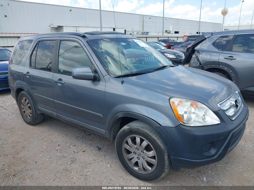 2006 Honda Cr-v VIN SHSRD78906U439290 IAAI salvage auction — WATER/FLOOD, Salvage (Texas), sold $425 on 2026-07-23 (photo 1)