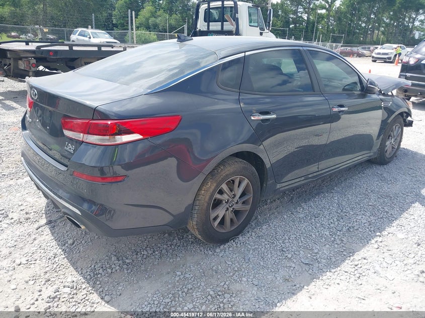 2019 Kia Optima VIN 5XXGT4L31KG321193 IAAI salvage auction — FRONT END, Salvage (Alabama), sold $500 on 2026-07-06 (photo 4)