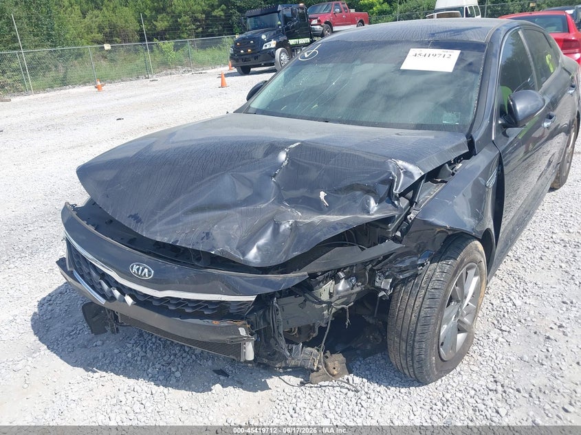 2019 Kia Optima VIN 5XXGT4L31KG321193 IAAI salvage auction — FRONT END, Salvage (Alabama), sold $500 on 2026-07-06 (photo 6)