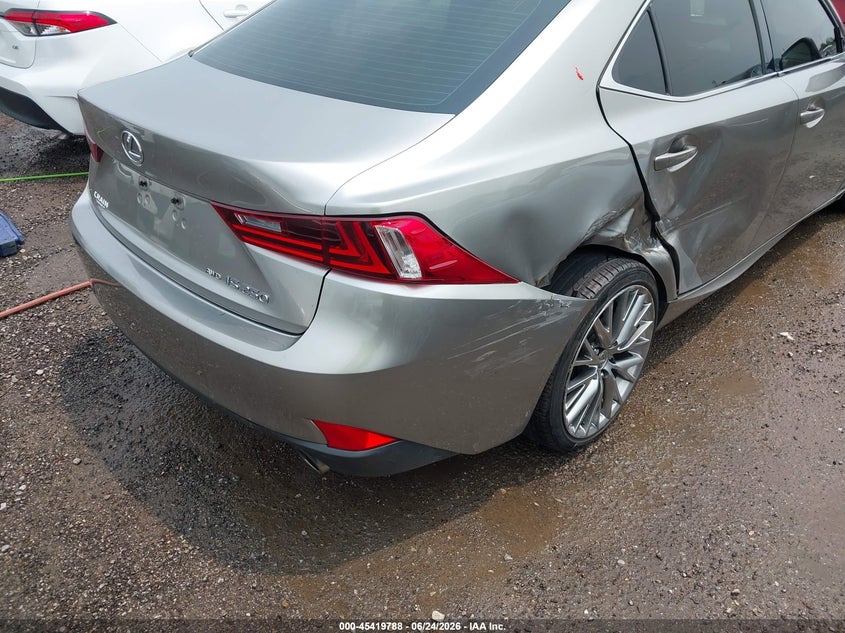 2014 Lexus Is VIN JTHCF1D26E5010697 IAAI salvage auction — SIDE, Clear (Oklahoma), sold $3,750 on 2026-07-28 (photo 6)