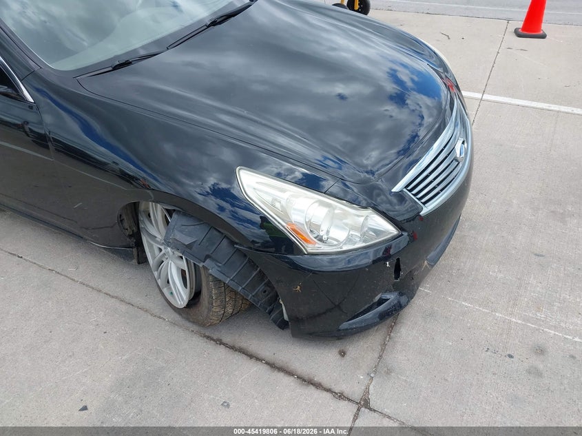 2013 Infiniti G VIN JN1CV6AR2DM754937 IAAI salvage auction — SIDE, Clear (Indiana), sold $950 on 2026-08-02 (photo 6)