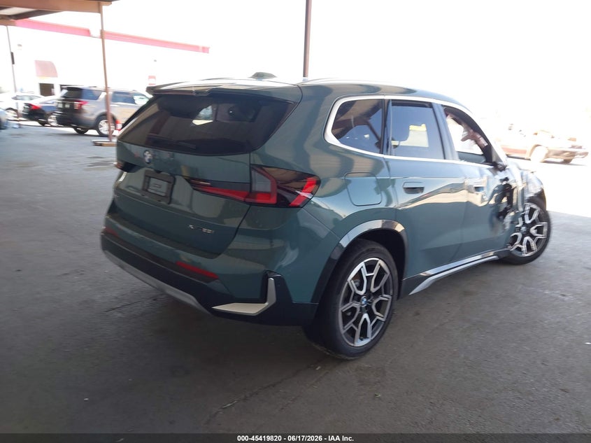 2026 BMW X1 VIN WBX73EF00T5524785 IAAI salvage auction — FRONT & REAR, Salvage (California), sold $3,650 on 2026-07-09 (photo 4)