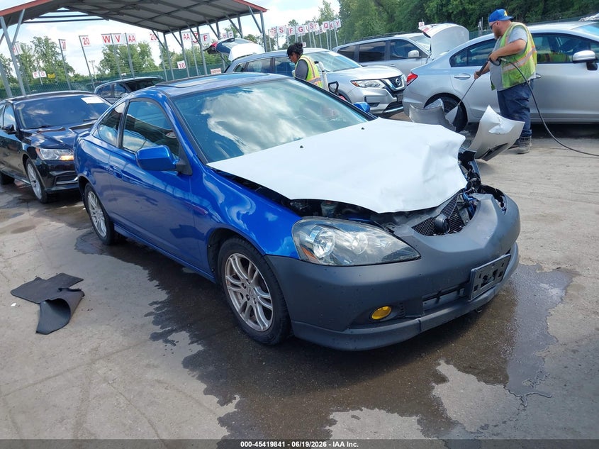 2006 Acura Rsx VIN JH4DC54816S016791 IAAI salvage auction — FRONT END, Salvage - Greater Than 75% (Maryland), sold $375 on 2026-07-09 (photo 1)