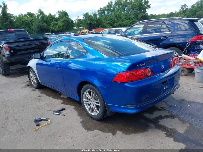 2006 Acura Rsx VIN JH4DC54816S016791 IAAI salvage auction — FRONT END, Salvage - Greater Than 75% (Maryland), sold $375 on 2026-07-09 (photo 3)
