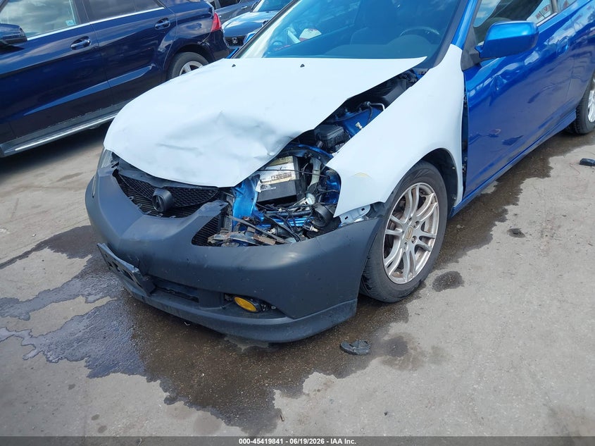 2006 Acura Rsx VIN JH4DC54816S016791 IAAI salvage auction — FRONT END, Salvage - Greater Than 75% (Maryland), sold $375 on 2026-07-09 (photo 6)