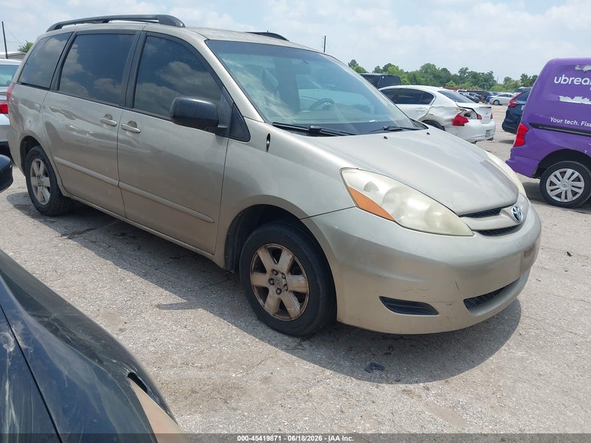 2006 Toyota Sienna VIN 5TDZA23C06S409983 IAAI salvage auction — NORMAL WEAR, Original (Texas), sold $1,250 on 2026-07-22 (photo 1)