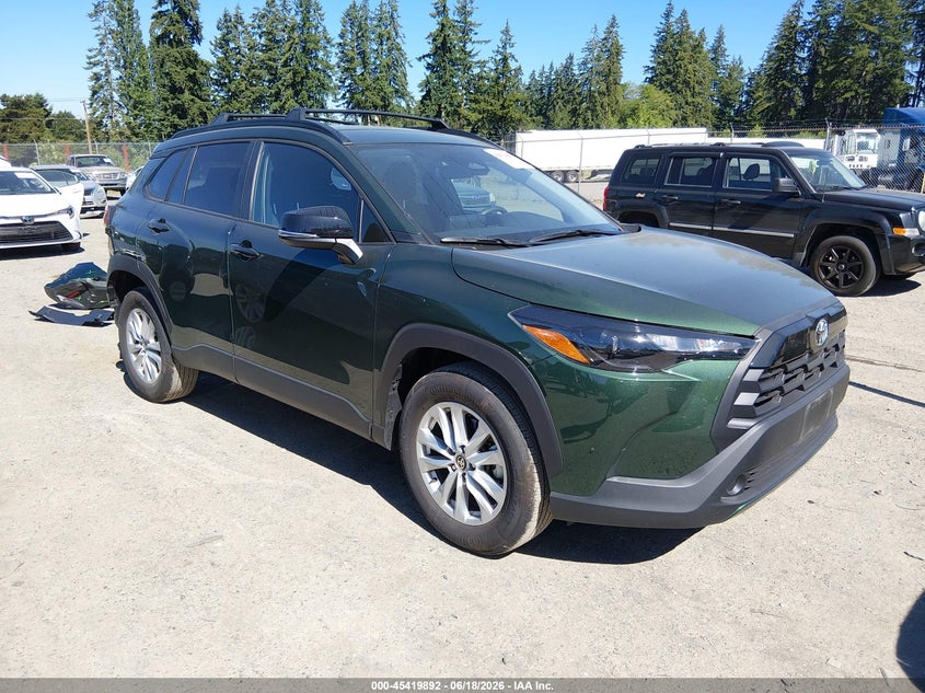 2026 Toyota Corolla cross VIN 7MUCAABG7TV157008 IAAI salvage auction — LEFT REAR, Salvage Title, sold $11,650 on 2026-07-15 (photo 1)