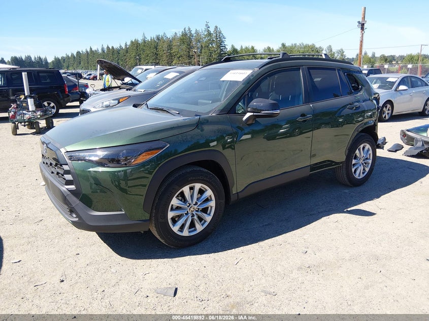 2026 Toyota Corolla cross VIN 7MUCAABG7TV157008 IAAI salvage auction — LEFT REAR, Salvage Title, sold $11,650 on 2026-07-15 (photo 2)