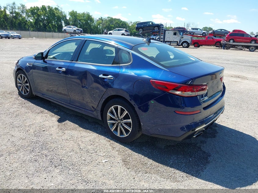 2019 Kia Optima VIN 5XXGU4L12KG321750 IAAI salvage auction — LEFT SIDE, Salvage (Ohio), sold $3,050 on 2026-07-06 (photo 3)