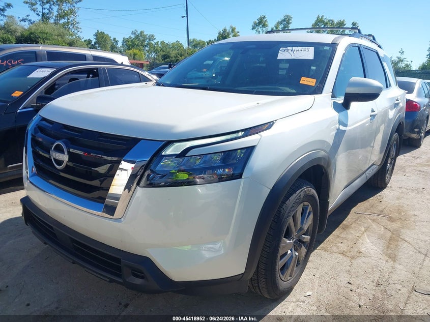 2024 Nissan Pathfinder VIN 5N1DR3BC0RC316490 IAAI salvage auction — HAIL, Salvage (Ohio), sold $10,700 on 2026-08-01 (photo 2)