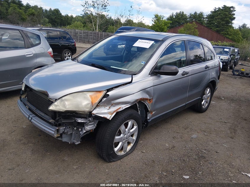 2007 Honda Cr-v VIN JHLRE485X7C095792 IAAI salvage auction — NORMAL WEAR, Clear (Montana), sold $425 on 2026-07-17 (photo 2)