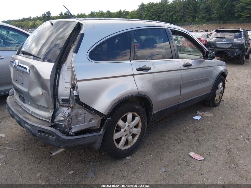 2007 Honda Cr-v VIN JHLRE485X7C095792 IAAI salvage auction — NORMAL WEAR, Clear (Montana), sold $425 on 2026-07-17 (photo 4)