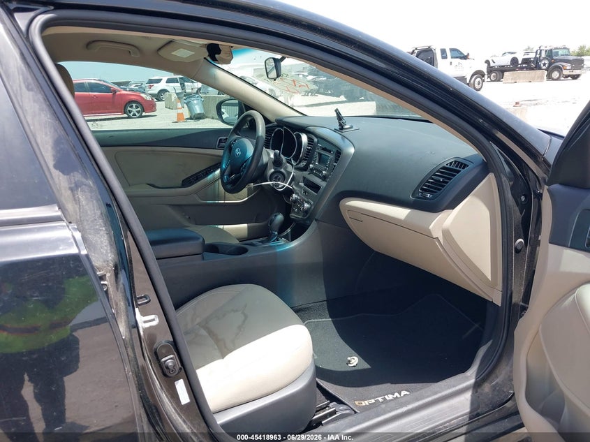 2013 Kia Optima VIN 5XXGM4A74DG186989 IAAI salvage auction — SIDE, Salvage (Texas), sold $675 on 2026-07-22 (photo 5)