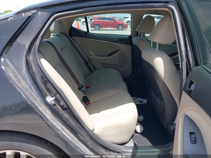 2013 Kia Optima VIN 5XXGM4A74DG186989 IAAI salvage auction — SIDE, Salvage (Texas), sold $675 on 2026-07-22 (photo 8)