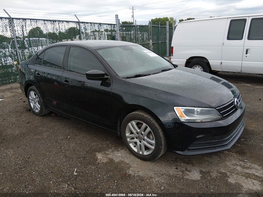 2015 Volkswagen Jetta VIN 3VWLA7AJ0FM328323 IAAI salvage auction — NORMAL WEAR, Clear (Kansas), sold $1,050 on 2026-07-10 (photo 1)