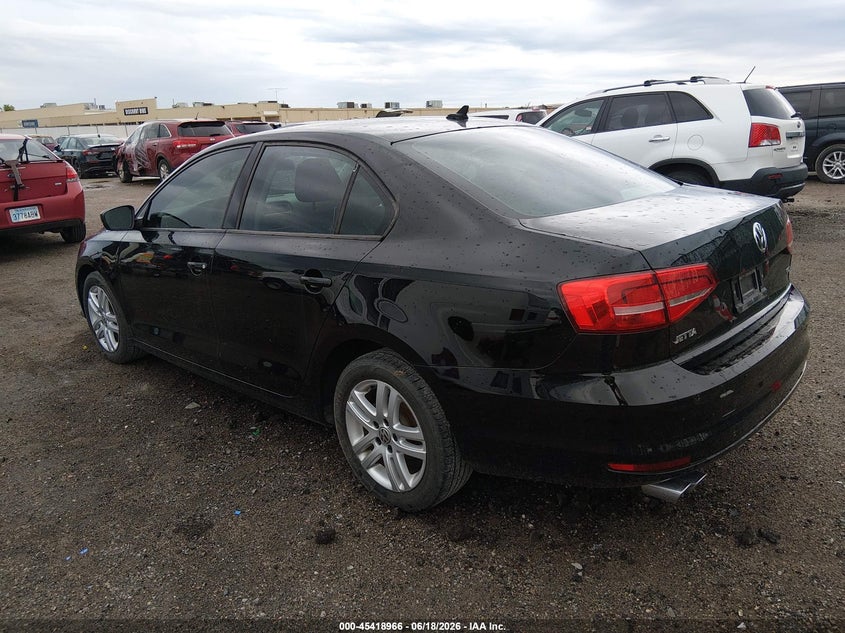 2015 Volkswagen Jetta VIN 3VWLA7AJ0FM328323 IAAI salvage auction — NORMAL WEAR, Clear (Kansas), sold $1,050 on 2026-07-10 (photo 3)