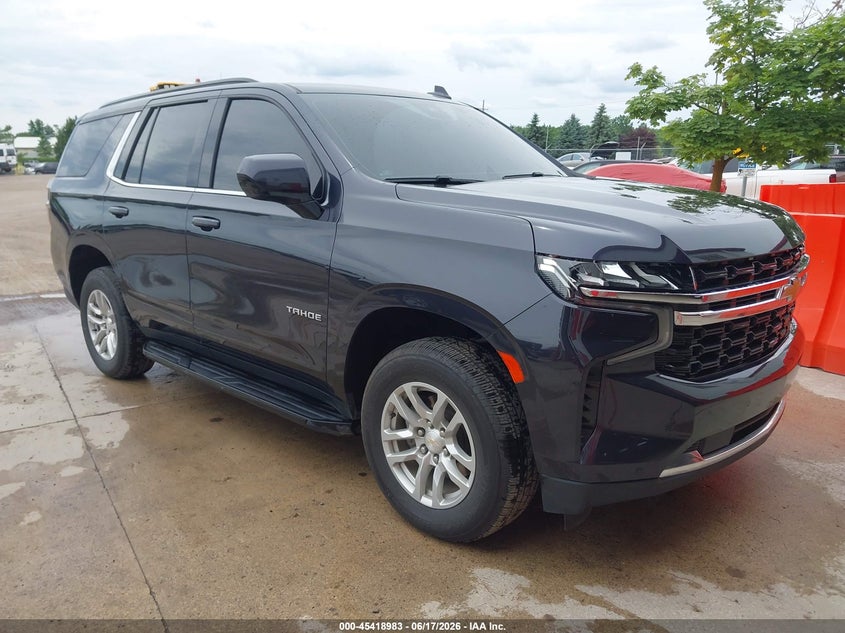 2023 Chevrolet Tahoe VIN 1GNSKLED8PR148779 IAAI salvage auction — NORMAL WEAR, Sf97 (Michigan), sold $24,900 on 2026-08-27 (photo 1)