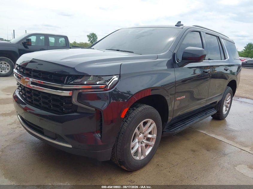 2023 Chevrolet Tahoe VIN 1GNSKLED8PR148779 IAAI salvage auction — NORMAL WEAR, Sf97 (Michigan), sold $24,900 on 2026-08-27 (photo 2)