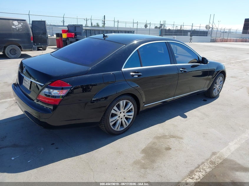 2008 Mercedes-benz S class VIN WDDNG71X98A219282 IAAI salvage auction — FRONT END, Clear - Dealer Only (California), sold $1,000 on 2026-07-15 (photo 4)