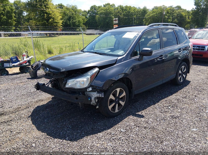2017 Subaru Forester VIN JF2SJAEC4HH523275 IAAI salvage auction — FRONT & REAR, Salvage (South Carolina), sold $25 on 2026-07-28 (photo 2)