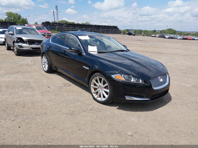 2014 Jaguar Xf VIN SAJWA0ES2EPU20781 IAAI salvage auction — NORMAL WEAR, Salvage (Texas), sold $1,275 on 2026-07-24 (photo 1)
