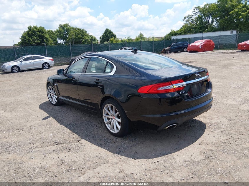 2014 Jaguar Xf VIN SAJWA0ES2EPU20781 IAAI salvage auction — NORMAL WEAR, Salvage (Texas), sold $1,275 on 2026-07-24 (photo 3)