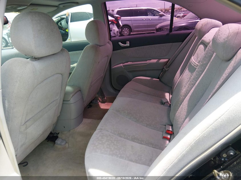 2007 Hyundai Sonata VIN 5NPEU46F77H179096 IAAI salvage auction — LEFT SIDE, Rebuildable (Florida), sold $375 on 2026-07-16 (photo 8)