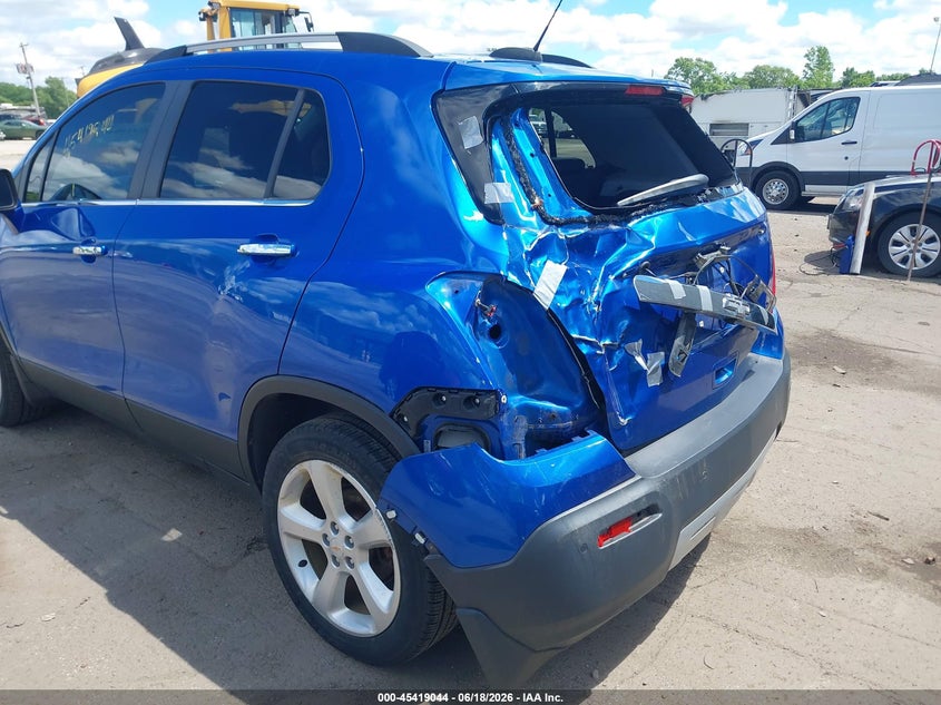 2016 Chevrolet Trax VIN KL7CJRSB7GB695070 IAAI salvage auction — REAR END, Salvage (Indiana), sold $1,750 on 2026-07-09 (photo 6)