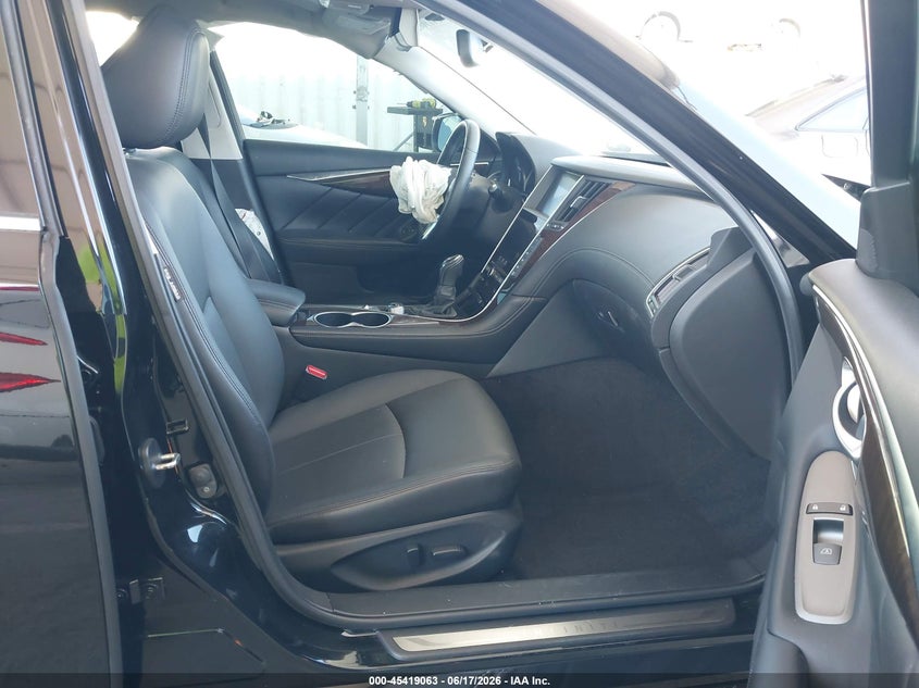 2018 Infiniti Q50 VIN JN1EV7APXJM360546 IAAI salvage auction — FRONT END, Salvage (California), sold $4,225 on 2026-07-27 (photo 5)