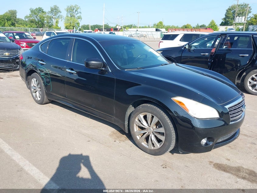 2012 Infiniti M VIN JN1BY1AR9CM396109 IAAI salvage auction — RIGHT REAR, Salvage (Tennessee), sold $1,750 on 2026-07-14 (photo 1)