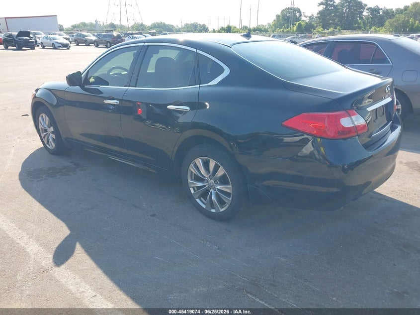 2012 Infiniti M VIN JN1BY1AR9CM396109 IAAI salvage auction — RIGHT REAR, Salvage (Tennessee), sold $1,750 on 2026-07-14 (photo 3)