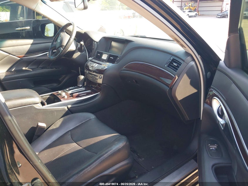 2012 Infiniti M VIN JN1BY1AR9CM396109 IAAI salvage auction — RIGHT REAR, Salvage (Tennessee), sold $1,750 on 2026-07-14 (photo 5)