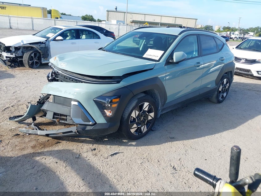 2025 Hyundai Kona VIN KM8HB3ABXSU325597 IAAI salvage auction — RIGHT FRONT, Certificate Of Destruction (Florida), sold $4,000 on 2026-07-28 (photo 2)