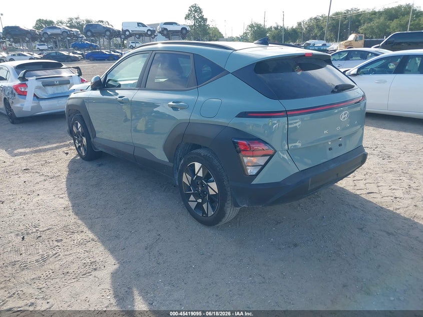 2025 Hyundai Kona VIN KM8HB3ABXSU325597 IAAI salvage auction — RIGHT FRONT, Certificate Of Destruction (Florida), sold $4,000 on 2026-07-28 (photo 3)
