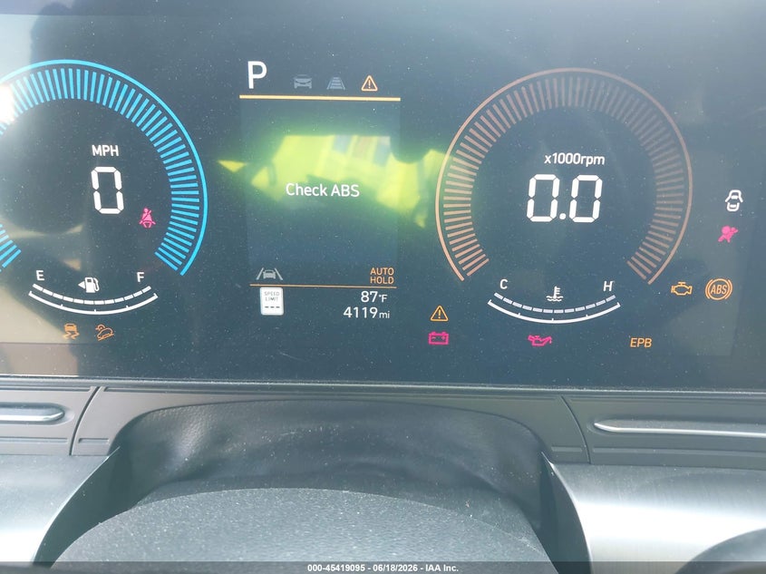 2025 Hyundai Kona VIN KM8HB3ABXSU325597 IAAI salvage auction — RIGHT FRONT, Certificate Of Destruction (Florida), sold $4,000 on 2026-07-28 (photo 7)