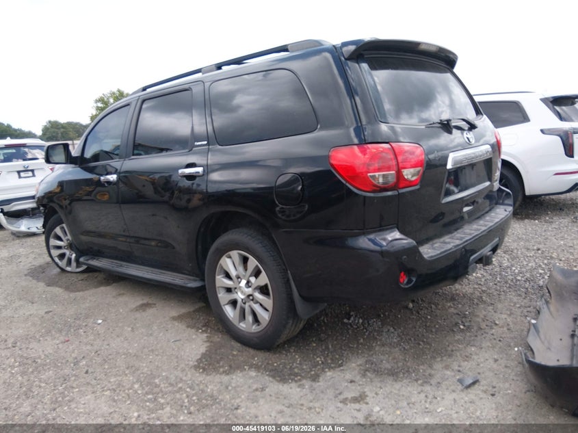 2011 Toyota Sequoia VIN 5TDKY5G14BS036321 IAAI salvage auction — RIGHT FRONT, Salvage (Louisiana), sold $2,850 on 2026-07-29 (photo 3)