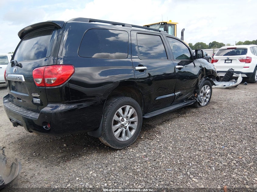2011 Toyota Sequoia VIN 5TDKY5G14BS036321 IAAI salvage auction — RIGHT FRONT, Salvage (Louisiana), sold $2,850 on 2026-07-29 (photo 4)