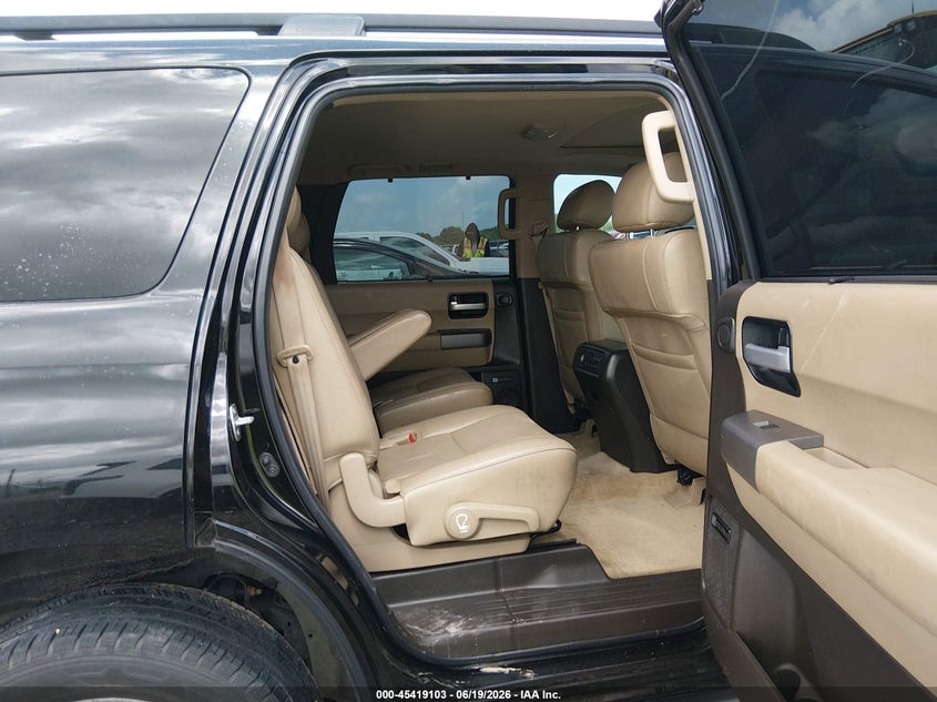2011 Toyota Sequoia VIN 5TDKY5G14BS036321 IAAI salvage auction — RIGHT FRONT, Salvage (Louisiana), sold $2,850 on 2026-07-29 (photo 8)