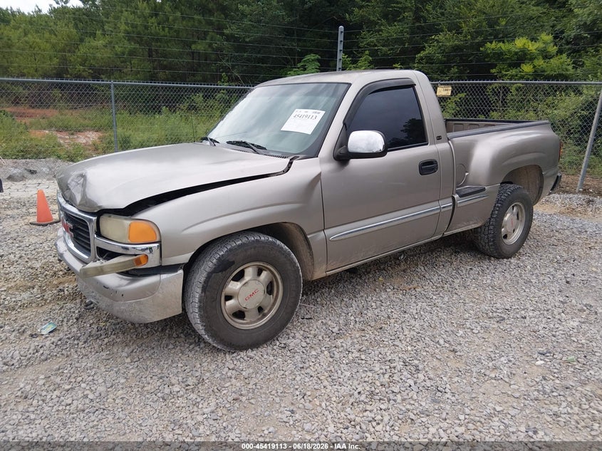 2002 Gmc Sierra 1500 VIN 1GTEC14T02Z124033 IAAI salvage auction — FRONT END, Salvage (Tennessee), sold $500 on 2026-07-31 (photo 2)