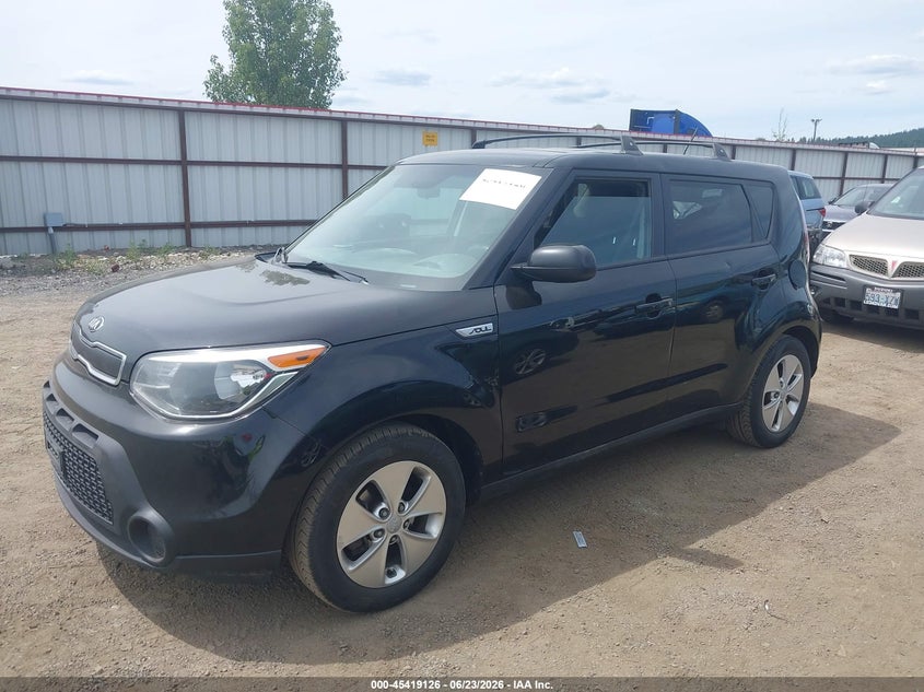 2016 Kia Soul VIN KNDJN2A2XG7252521 IAAI salvage auction — NORMAL WEAR, Clear (Washington), sold $475 on 2026-07-21 (photo 2)