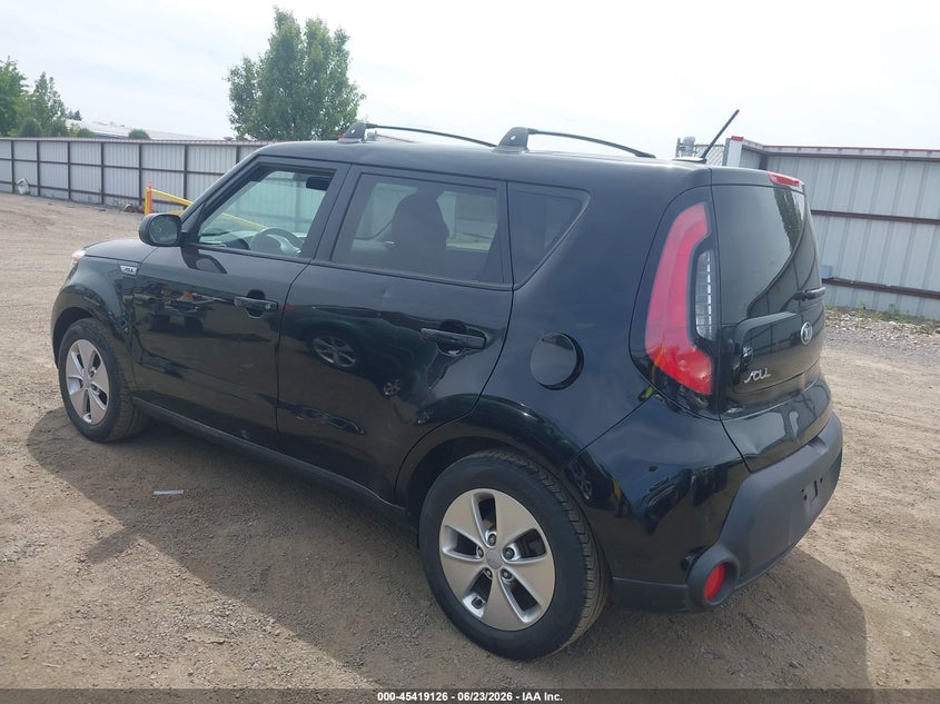 2016 Kia Soul VIN KNDJN2A2XG7252521 IAAI salvage auction — NORMAL WEAR, Clear (Washington), sold $475 on 2026-07-21 (photo 3)